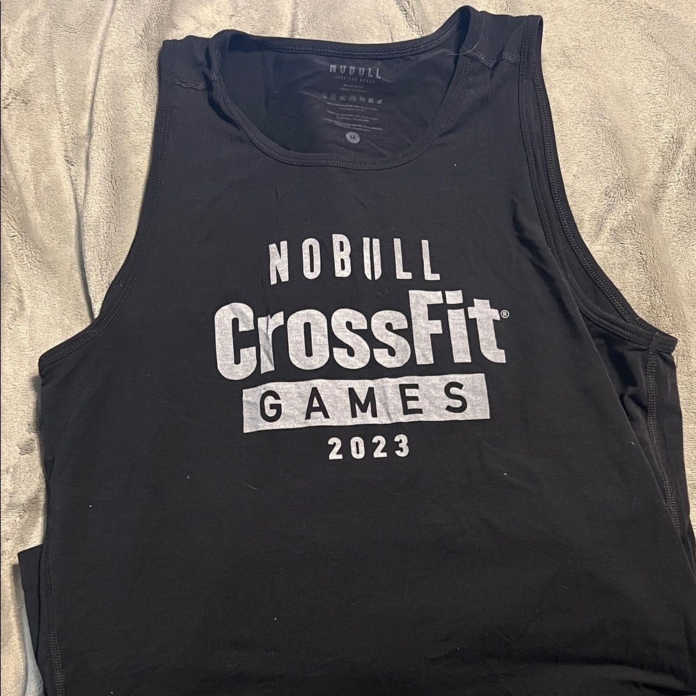 NOBULL Black CrossFit Games 2023 Sleeveless Top
